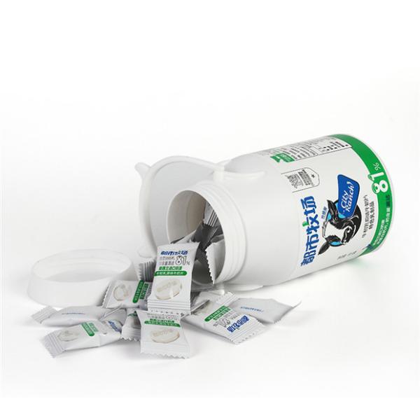 Обжатая голубика планшета молока пробует конфету сухого молока Prebiotics