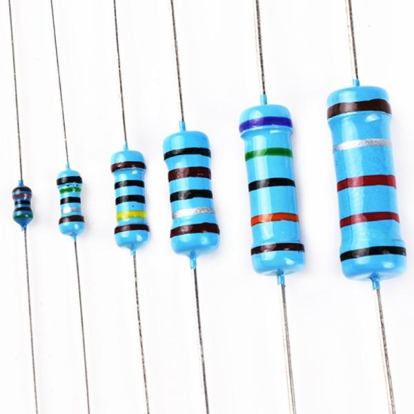 Resistência de anel de cor 1/8W 1/4W 1/2W 1W 2W 3W 5W 17k 22k ohm resistor resistor de filme metálico