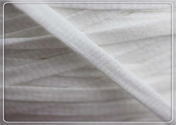 Fio tubular Eco macio do fio branco cru da cavidade do algodão de Coreless amigável