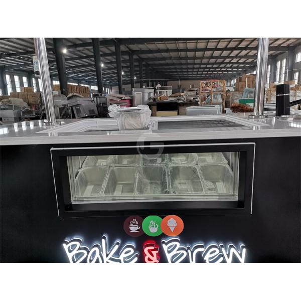 Jekeen Customized Gelato Pedalling Vending Van Ice Cream Food Bike