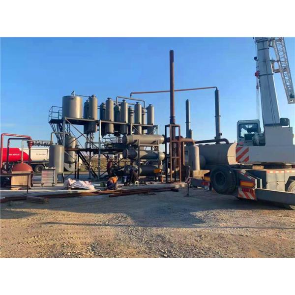 85% Oil Rate Waste Engine Oil Recycle To Diesel Distillation Refining Plant