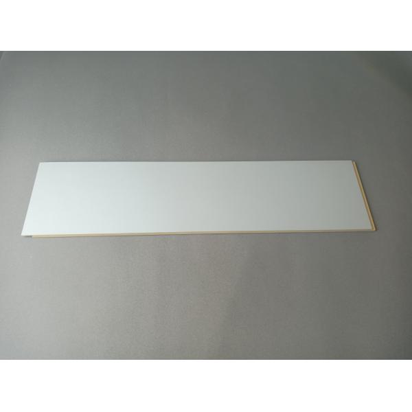 Внутренняя толщина ширины x 9mm цвета 600mm панели стены Wpc белая прокатанная