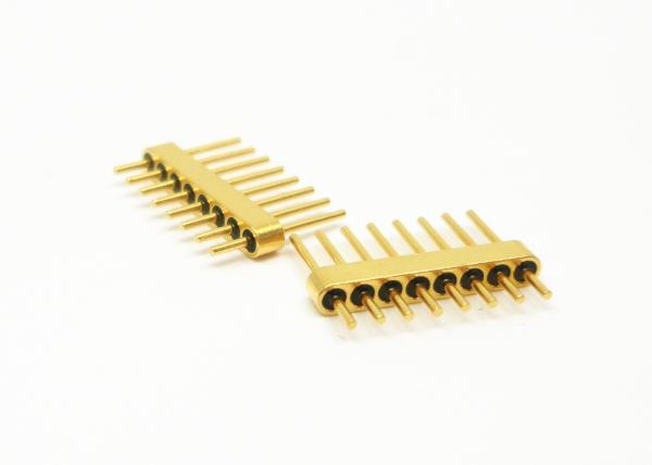 O ouro chapeou o multi vidro hermético da liga 4J29 de Kovar do conector de Pin para metal selos
