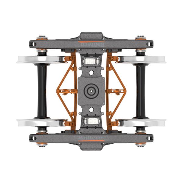 High Strength 4 Wheel Bogie Ø863mm Diameter Wheels Convenient Operation