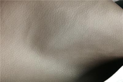 Brown Sofa Leather Fabric 0.8 Mm Thickness Abrasion - Resistant Eco - Friendly