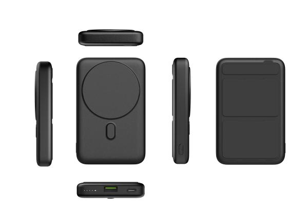 Banco de energia sem fio resistente ao fogo com bateria Li-Polymer 10000mah