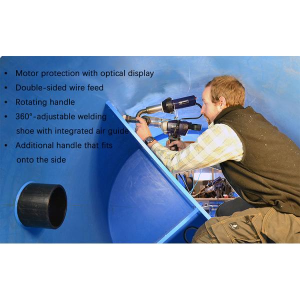 Сварщик штранг-прессования ракеты -носителя EX2 Weldy пластиковый для HDPE Geomembrane 50/60Hz