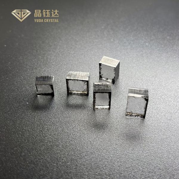 Quadrado CVD EF HPHT Diamond Chemical Vapor Deposition da cor de 6mm a de 8mm