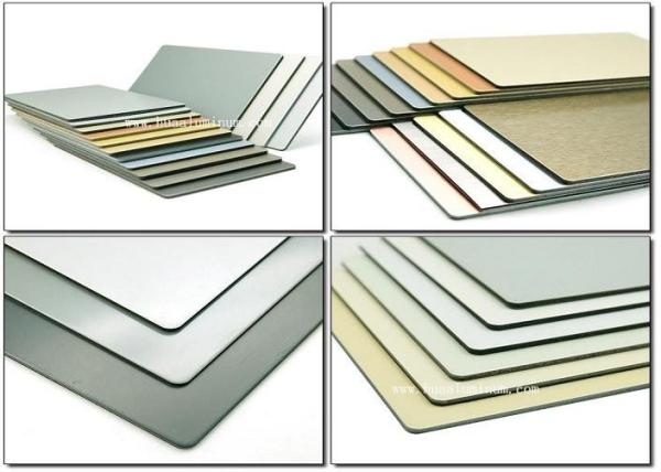 Unbreakable 1220x2440mm Metal Composite Material MCM Cladding Panels