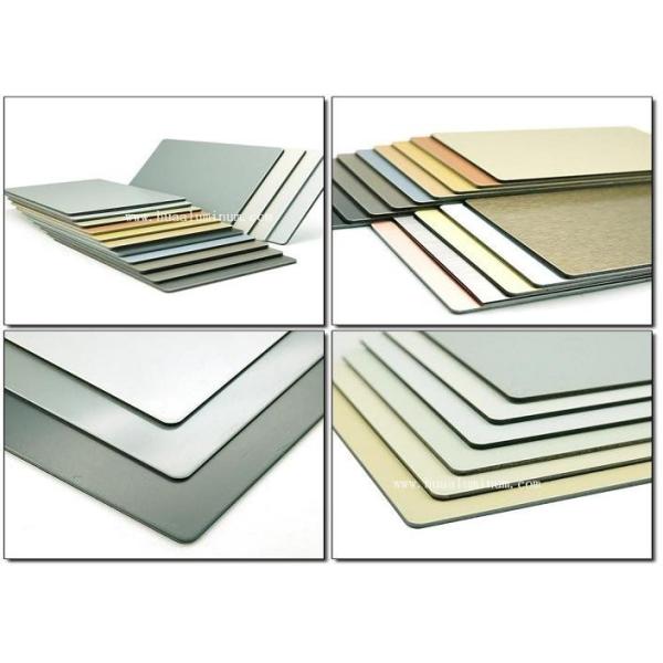 Unbreakable 1220x2440mm Metal Composite Material MCM Cladding Panels