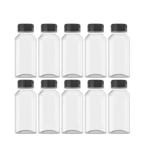 2025 Hot Style Bouteilles bon marché pour le jus Bouteille pour le jus Entreprise Bouteilles de jus en plastique avec bouchon avec Good Shop
