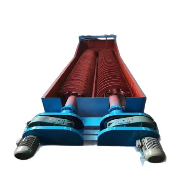 Customized spiral sand washing machine, fully enclosed oil bath transmission device, energy-saving high-capacity spiral sand washing machine, large-capacity spiral sand washing machine, long spiral