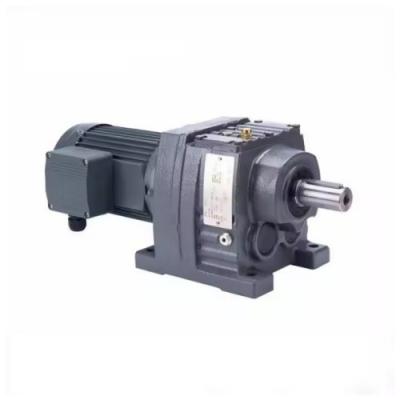 R147 Series Inline Motor Gearbox Hard Tooth Helical Gear Reducer