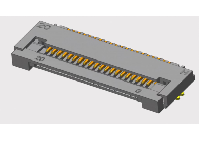 ZIF FPC соединители прямоугольный передний замок нижний контакт SMT FPC