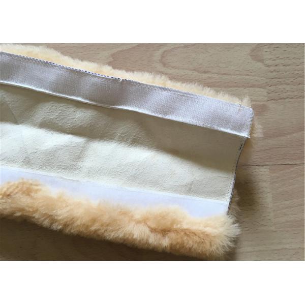 Correa de hombro suave larga del acolchado del cinturón de seguridad de las lanas con el cierre del velcro/el tamaño de encargo