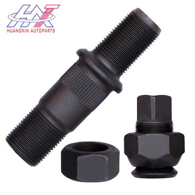 Boulons de roue Grade10.9 Fermeture de roue Hub Stud Boulons de camions lourds Pièces de roue Boulons et écrous