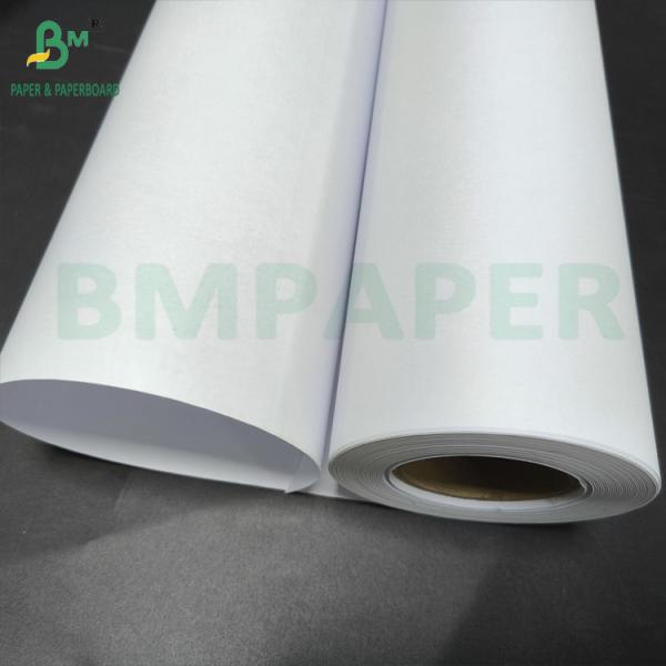 108gsm White Coated Bond Paper for Inkjet Printing 914mm x 30m Roll