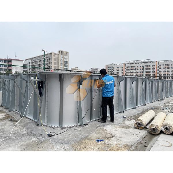 Zn-Al-Mg Steel Frame Temporary Training Swimming Pool Prefabricated Inground Swimming Pool
