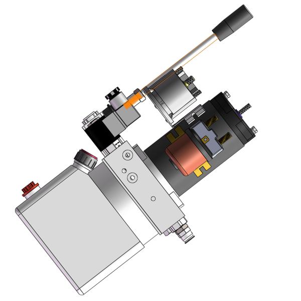 0.8kw Equipped with manual pump