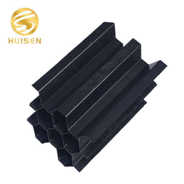 PVC Tube Settler Lamella UV Protection For Clarifier Tank 0.4 - 1mm Thick