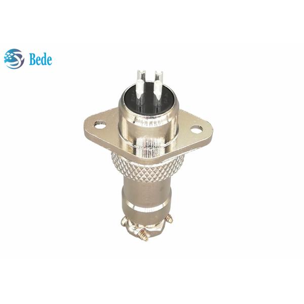 Rhombus Flange Gx12 5 Pin Connector 3A 200V  Circular Connectors