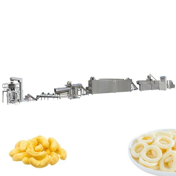 Corn Rice Stick Extruder	Snack Food Production Line Commercial