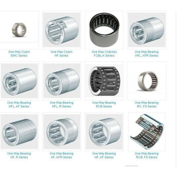 Drawn cup one way needle roller clutch HF,HFL,RC,FC,FCB,RCB series