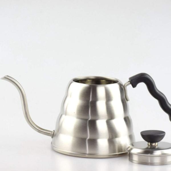 Hand Punch Stainless Steel Gooseneck Kettle Thin Spout Kettle 30*14*14 Cm