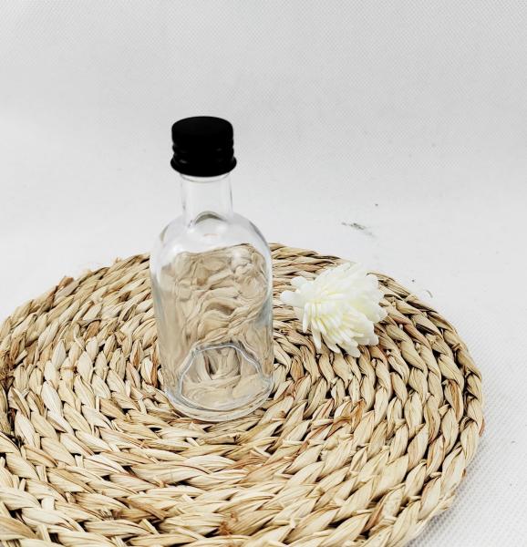 Belo mini-descanter de vodka e uísque de 50 ml com manuseio de superfície de gelo