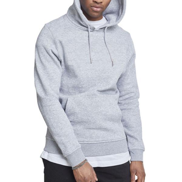 100% Cotton Mens Activewear Tops 360gsm Long Sleeve Hoodie