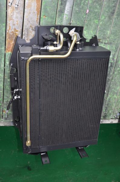 Vacuum Brazed Aluminum heavy duty radiator air cooler with bar plate heat exchanger design