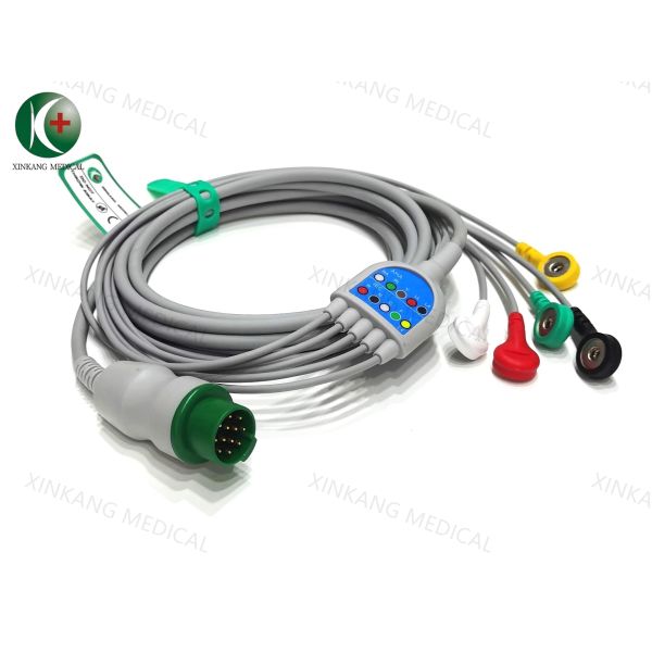 Compatible Biolight M type 12pin 5leads Snap IEC