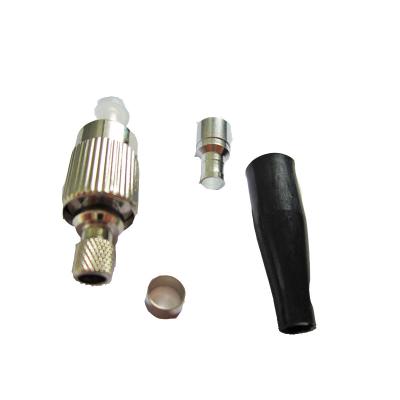 a instalação fácil do conector da fibra de 3mm Fcpc para o cabo frente e verso simples