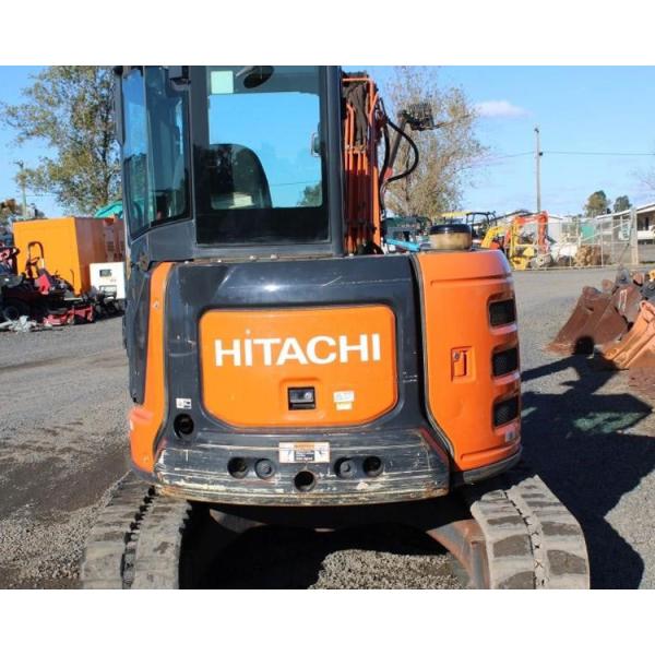 5 toneladas Hitachi usado ZX55-5A mini excavadora de segunda mano con motor YANMAR