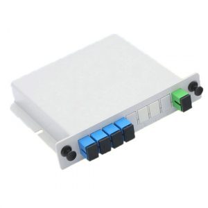 PLC Fiber Splitter 1X4/8/16 LGX , Single Mode , Optic Fiber Splitter with SC/FC/LC/ST Connection