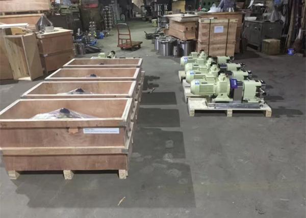 Sanitary Food Grade Pump 220V 60HZ 3 Phase High Viscosity Oil Pump OEM / ODM Available