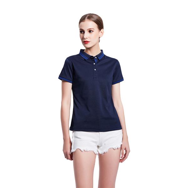 Camisa cabida preta respirável por atacado do polo T de Flyita com logotipo da sublimação