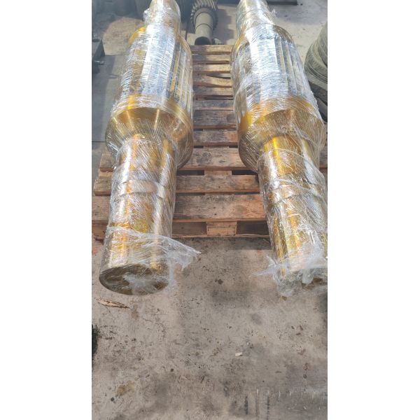 Heavy Duty Forged Gear Shaft Pinion Shaft for Cement Ball Mill Rotary Kiln