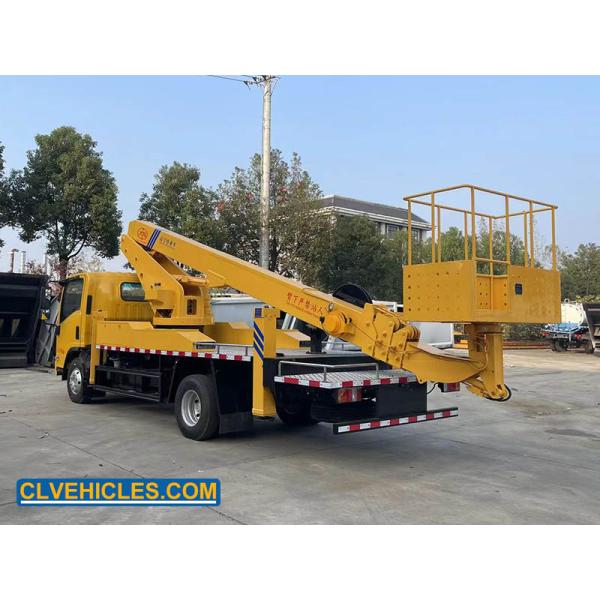 KV100 27M ISUZU Aerial Platform Truck 116HP ISO9000 CCC Certification