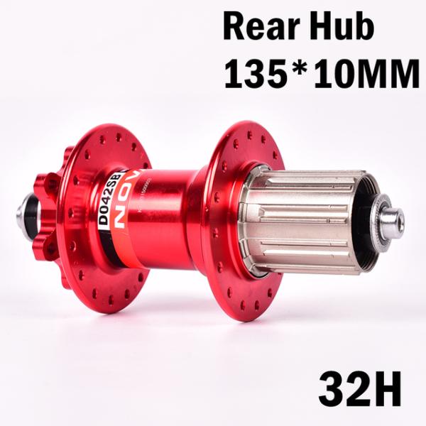 36 velocidades compatibles de aluminio de los ejes de rueda de los agujeros MTB SHIMANO 9/10/11