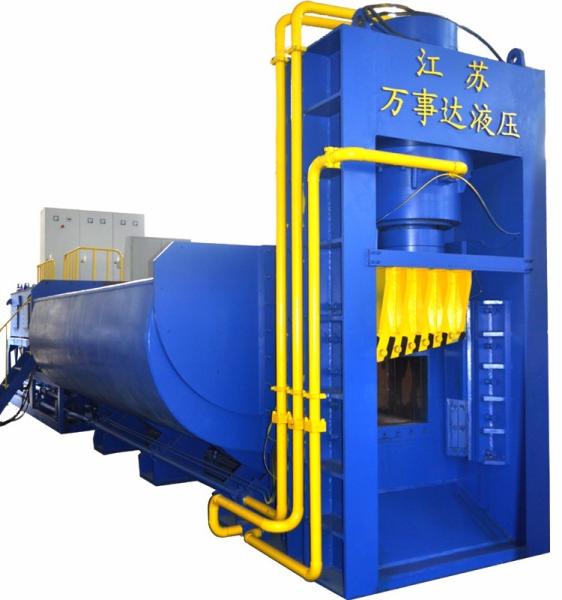 Flexible source d'alimentation Wanshida Y83Q-12500 Balayeur à cisaille disponible en configuration moteur électrique ou diesel