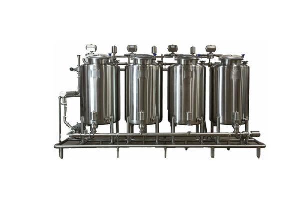 Semi Automatic SS316 CIP Cleaning System For Beer Brewing Process CE Certification