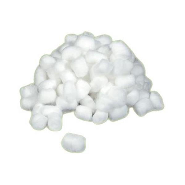 Flat Cotton Balls No Exposed Raw Edges Latex Free For Wound Cleansing