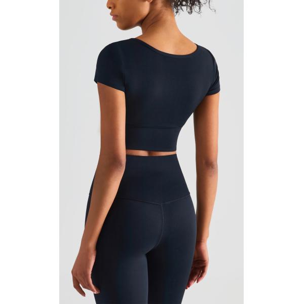 Altiland проложило женщин разминка покрывает v - футболки спорт спортзала йоги шеи