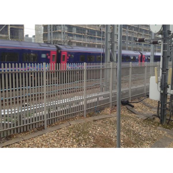 Galavanized Palisade Fencing