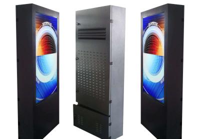 Exposição exterior legível toda do LCD da luz solar em um brilho das lêndeas da polegada 1500 do monitor 55 do PC