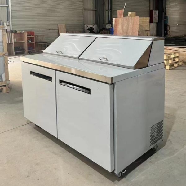 Commercial Sandwich Preparation Table With Fridge Air Cooling
