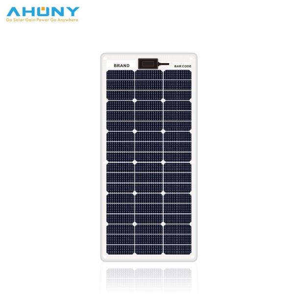 Painel solar flexível e resistente ao deslizamento para caminhão