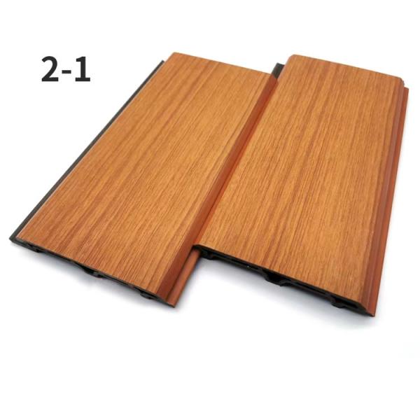 WPC External Wood Cladding Panels commercial Indoor Wall Cladding boards