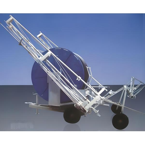 Advanced Agriculture Hose Reel Irrigation System Powerful Versatile with Truss Adjustable Spray 236 cm Diameter